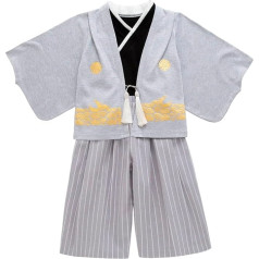 Bekleidungssets Jungen - Sommer Outfit 2-Teilig elastischem Bund Kurzarm Top Hemd + Kurze Hose 2-tlg Baummwolle Hosen mit Shirt Sets Kurzarm Leicht Strand für Jungen und Mädchen 1-7 Jahre