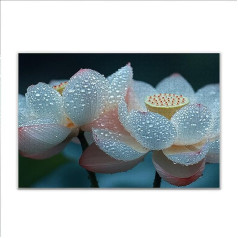 Puzzle 4000 Teile Blume Blume Puzzle Erwachsene Anspruchsvoll, Klassische Holzpuzzle Erwachsene, Puzzlespiele für Die Ganze Familie, Wooden Jigsaw Puzzel ab 14 Jahre für Junge Mädchen Geschenke W-0
