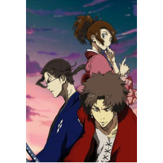 1000-teiliges Puzzle, Japanisches Anime-Champloo-Poster, für die Familie, Stressabbau, Lernspielzeug, Xq9Zy, 50 x 70 cm
