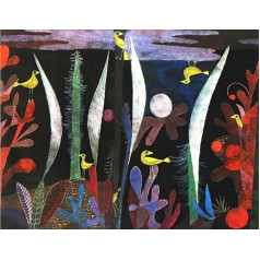Puzzle 1000 Teile P.Klees Kunstwerk Poster Reproduktion Spielzeug Erwachsene Dekompressionsspiel Xq575Zy 50x70CM