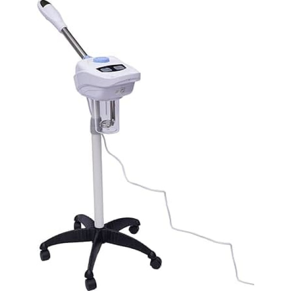 Ozone Face Steamer, Steam Machine, Face Steamer, Facial Multifunctional with 360° Rotating Nozzle and Wheels, Professional Face Steamer with 860 ml Water Tank for Salon and Home