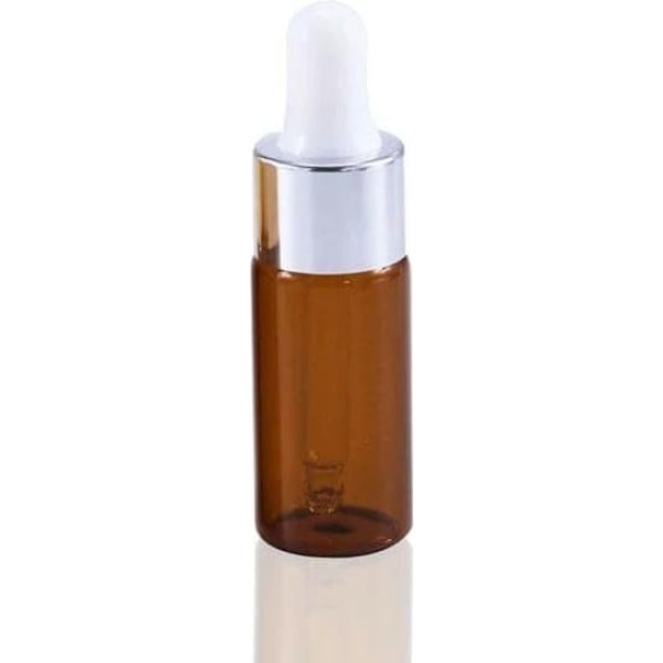 50 Pcs 100pcs 5ml 10ml 15ml 20ml Amber Glass Dropper Vials with Dropper for Cosmetic Perfume Essential Oils 20ml Silver Cover 100pcs