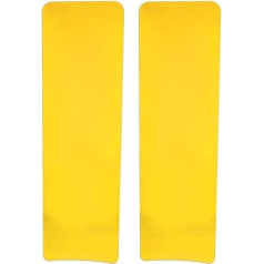 FRCOLOR Pack of 2 Professional Hair Dye Highlighting Board, Semi-Transparent Hair Dyeing Tool for Salon, Hairdressing Supplies, Hair Dye Paddle Board for Hairdressers
