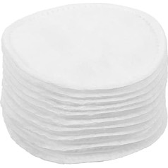 FRCOLOR Pack of 200 Makeup Remover Cotton Pad Make-Up Cloth Made of Microfibre Skin Care Cotton Pads Premium Cotton Round Cotton Pads for Face Cotton Pads for Make-Up Disposable Accessories White