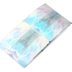 Tip Extension Molds, Acrylic Paper Molds, Former Stickers, Shapes for Acrylic Poly