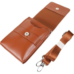 Housoutil Scissors Belt Bag Salon Scissors Bag Scissors Bag Belt Hair Scissors Shoulder Bag Tool Box Salon Scissors Bag Hair Cutting Bag Pet Leather Case Storage Bag