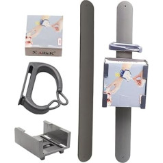 2 Sets Portable Perm Paper with Bracelet Hairdressing Tool for Salon and Home Use Professional Curling Paper with Bracelet