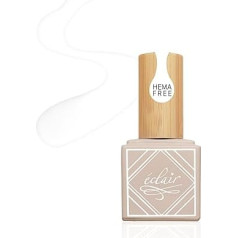 Simply mani by Eclair I Top No Wipe I Permanent Shiny UV Top Coat I Transparent Clear UV Nail Polish I No Dispersion Layer I Hema-Free