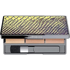 ARTDECO The Glow Palette - 3 Highlighter Powder Palette with Brush - 1 Piece
