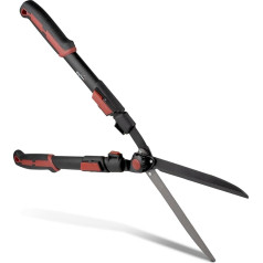 Telescopic Hedge Shears SG-31 for Shaping or Cutting Hedges and Bushes | Garden Shears | Length: 67.5-80 cm | Carbon Steel Blades | Lightweight Plastic Handle with Rubber Coating