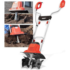Brand new Hecht ground hoe for a beautiful garden - perfect for loosening and digging your soil - with 36.5 cm working width and powerful 1000 watt motor.