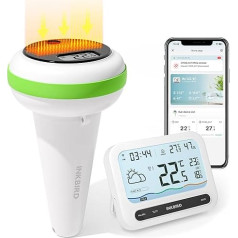 Inkbird IBS-P03R Solar Pool Thermometer with IM-03 WLAN Gateway Combination Set