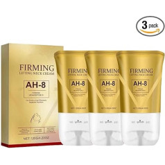 Firming Neck Cream for Crepey Skin Body Care Comfort, AH-8 Firming Neck Cream, Contains Hexapeptide, Moisturising, Tightening Lotions Cosmetic Skin Care Skin Repair, 3 Pieces