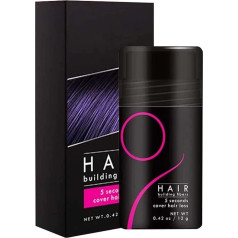 Fluff Up Secret Hair Fibre Powder Waterproof, Hair Thickening Fibres, Hair Volume Powder for Men and Women (Dark Brown)