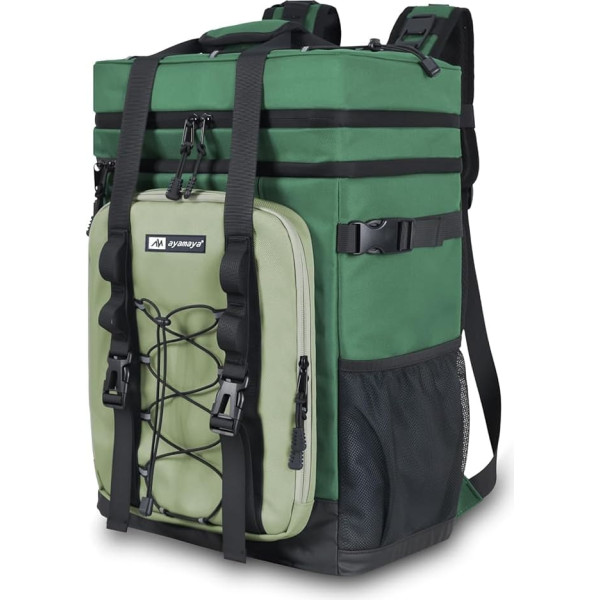 Cool Backpack 30L/20L Cool Bag Backpack Large Foldable 40/24 Cans Cool Backpack Large Thermal Backpack Insulated Backpack with Cooling Compartment Cooling Backpacks Shopping Backpack for Beach Picnic