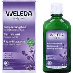 Weleda Lavender Relaxing Bath Milk 200ml Case of 3