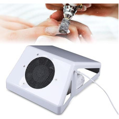 80W Nail Dust Collector Table Vacuum Cleaner for Nail Art Dust Extraction Nail Art Manicure Tools Fan Professional Manicure (EU)