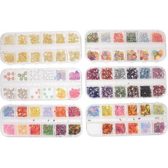 FRCOLOR Sätze Nagelzubehör-set False Nails Falsche Nä Weihachtsdeko Nail Art Tools Dekoweihnachten Nagelaufbau- Builder- -nagel-charme