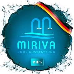 IVEUM 2 m Round Pool Cushion Winter - Pool Cushion Winter - Pool Cover Winter - Pool Air Cushion - Cushion Pool (Round 2 m)