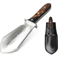 HORI HORI Gartenmesser Schwerlast Kleine Gartenkelle, für schnelles Graben, Schneiden, Jäten