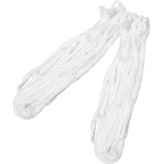 minkissy 2 Hairdressing Tool Bobbin Strips for Hairdressing Salons Hairdressing Cotton Spools Hairdressing Cotton Strips Cotton Strips for Perm Hair Coil Strips Hairdressing Supplies White Cotton