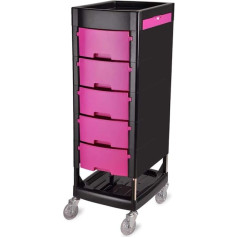 YGCBL Multifunctional Storage Trolley, Serving Trolley, Beauty Salon, Hair Care Product, Barbershop Tool Cabinet, with Drawer Trolley, Hairdressing Salon, Special Storage Trolley for Commercial Vehicles