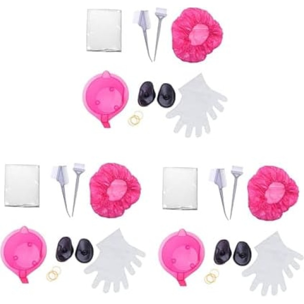 21 Piece Hair Dye Set Hair Dye Set Hair DIY Tools Hair Dye Tools