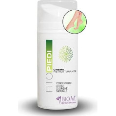 BIOM LABORATORIO DELLA NATURA - Foot Cream, Dry & Cracked Feet 100ml - Anti-Odour Foot Cream, Itching Reduces Calluses and Calluses - Dry, Cracked Feet Regulates Sweating