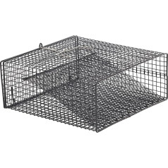Frabill Crawfish Trap (Black 12 x 12 x 5-Inch Flat)