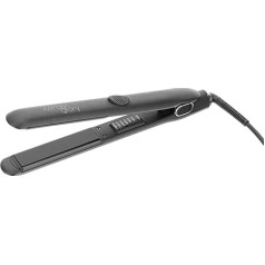 GAMMAPIU' Glory Platte Gold Rose Professional Hair Straightener for Keratin Treatments, Shiny Hair, 6 Heat Settings, Automatic Shut-Off (Black)