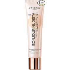 3 x L'Oreal Bonjour Nudista BB Cream Clair Light 30 ml Beauty Balm Tinted