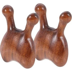 CALLARON 2Stücke Gesichtsmassagegerät Aus Ergonomisches Nasenmassagegerät Für Kopfhaut Und Augenmassage Gegen Müdigkeit Für Perfektes