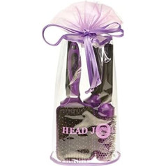 Head Jog Oval Brush Bag, Purple