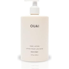 OUAI Hand Lotion The Perfect Lightweight Formula to Hydrate Your Driest Stains Made with Avocado, Jojoba and Rosehip Oils to Lock In Moisture (16 oz)