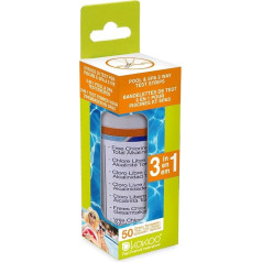 Kokido TK39CBX Pool Water Tester 3 in 1 Chlorine PH Alkalinity Strip