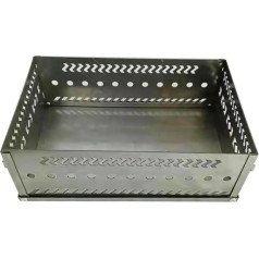 Kohlekörbe Sauna-Steinkorb, tragbar, faltbar, Outdoor-Ofen, Sauna-Steinhalter, Holzkorb for Camping, Picknick, Grill, hitzebeständige Holzkohle FüR Hitze(S)