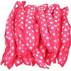 Pack of 20 Heat-Free Curlers, Curlers, Soft Foldable DIY Sponge Hair Styling Rollers for Sleeping Use (21 x 3.5 cm)