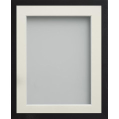 Webber Black with Ivory Mount 7 x 5 for 5 x 3 Inches