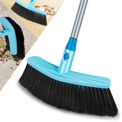Indoor Broom Kitchen Floor Broom with Long Handled and Soft Bristles Perfect for Home and Office