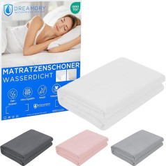Mattress Protector 200 x 200 (2 Pack) - Washable Incontinence Pad Mattress Protector 200 x 200 cm Waterproof Mattress Topper Moisture Protection