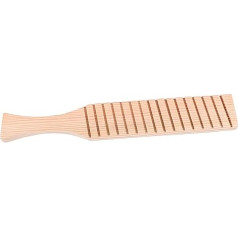 Anneome Wooden Clay Paddle Tool for Pottery, Versatile Modelling Tool Made of Natural Wood for Sculptures and Creative Projects, Ergonomic Design for Best Hand Comfort