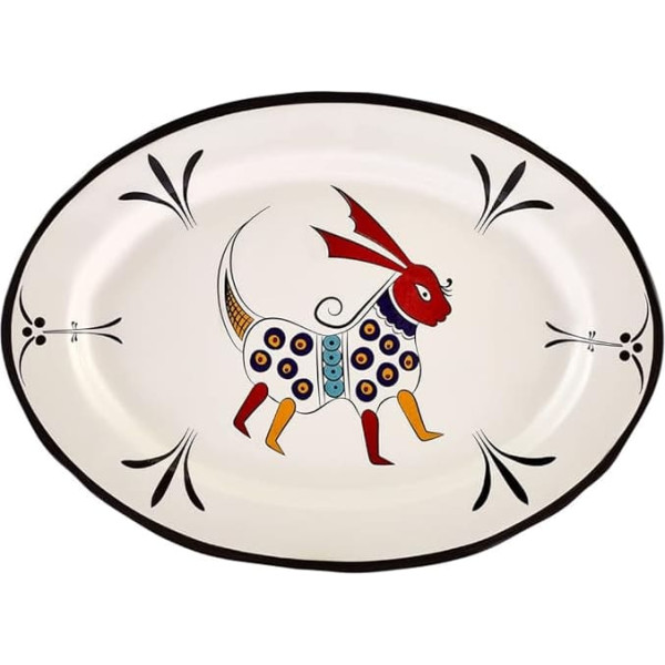 Karaca Paye Selcuklu Series Goat Boat Plate 36 cm