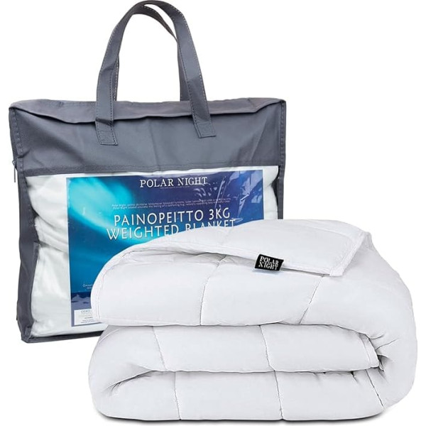 Weighted Blanket for Adults 135 x 200 cm, 9 kg - Weighted Blanket for Deep Sleep, Heavy Blanket, Therapy Blanket Made of 100% Cotton, Relaxation Blanket Oeko-Tex® 100 Standard Duvet