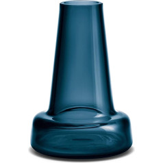 Holmegaard Flora Long Neck Vase - Blue - H12cm