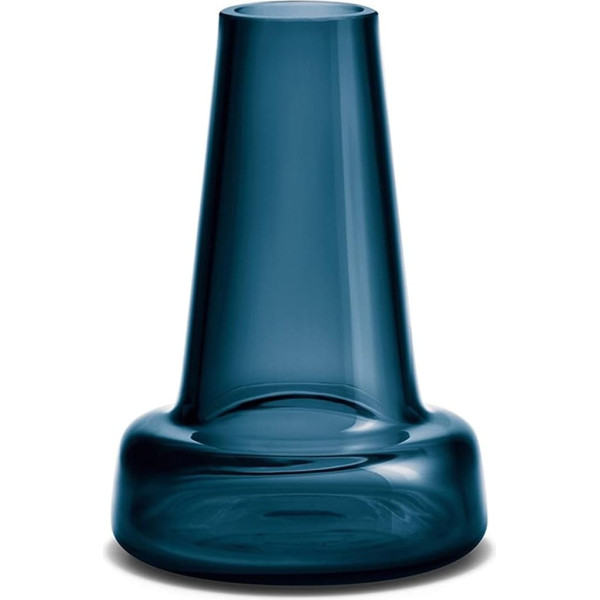 Holmegaard Flora Long Neck Vase - Blue - H12cm