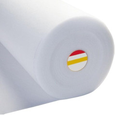 150cm Wide Iron-On Fleece Wadding Fusible - Sold by the Metre - 3mm Thick Craft Quilting
