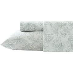 Tommy Bahama - Queen Bedding, Cotton Percale Bedding Set, Crisp and Cool, Stylish Home Decoration (Pen and Ink Palm Green, Queen)