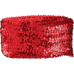 Angoily Stoffbesatz Mit Pailletten Zubehör Diy Handwerk Trimmen Verzierungen Trimmen Multifunktions-bastelbesatz Gearbeitete Zierleiste Für Basteln Nähen Trimmen Polyester Rot