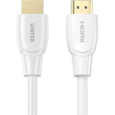 Hdmi 2.0 4k 60hz kabelis; 1m; balts; c11090awh03-2m