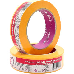 Precīzijas krāsotāja lente 3msc washi 50m:30mm, dzeltena